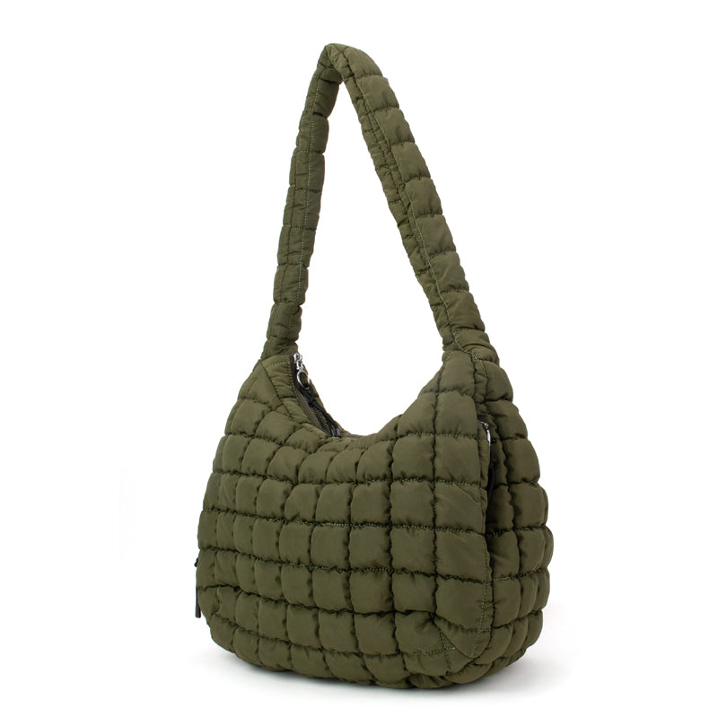 ★ JEDREFEB5★ Puffer mini hobo bag J525ASH002 Amazon.com: Puffer Shoulder Bag for Women Mini Down Satchel